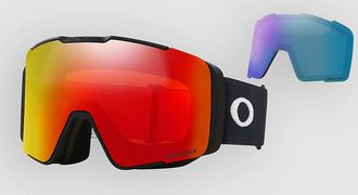Oakley Line Miner Pro L Matte Black Goggle zwart