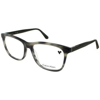 Calvin Klein Ladies Tortoise Rectangular Eyeglass Frames Ck-Ck22507-025-55