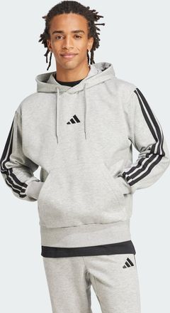 adidas Mens adidas Essentials 3-Stripes Fleece Hoodie