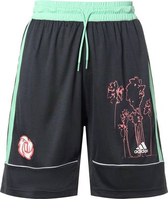 adidas Bw Rose Short Contrasting Colors Basketball Sports Shorts Black GP9773