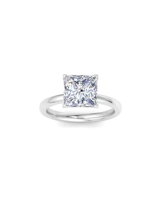 SuperJeweler Superjeweler 14K 4.00 Ct. Tw. Lab-Grown Diamond Ring