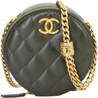 Chanel Pre-owned Mini Bags, female, Green, Size: ONE SIZE Pre-owned Vintage Mini Bag