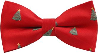 Alizeal Mens Christmas Novelty Pattern Pre-tied Party Bow Tie, 042-DLJ-002-L