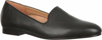 Vionic Womens Willa Slip On Flat In Black Leather