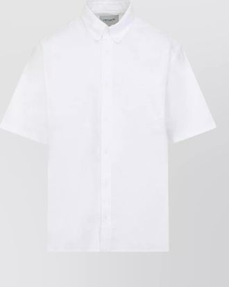Carhartt Work in Progress braxton short sleeve shirt button down
