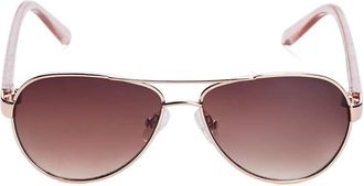 Guess Brown Gradient Pilot Unisex Sunglasses GF4001 28F 53