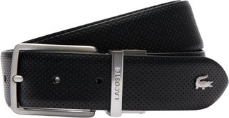 Lacoste Heren, Accessoires, Zwart, Maat: 120 CM Leer