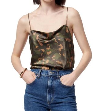 Cami NYC Axel Bodysuit In Camo Teddy
