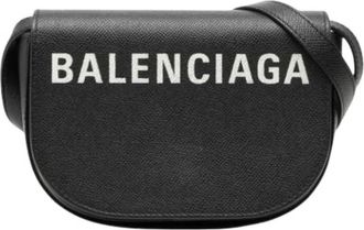 Balenciaga Pre-owned Cross Body Bags, female, Black, Size: ONE SIZE Pre-owned Vintage Crossbody Bag