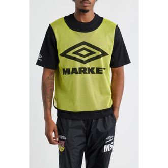 Market Logo Graphic Scrimmage Jersey in Black Beauty/Sv Yellow at Nordstrom Rack, Size Xx-Large