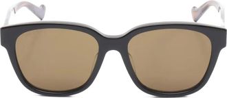 Gucci Occhiali da sole geometrici - Nero