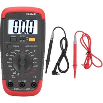 OEM Mult&iacute;metro Digital Port&aacute;til Con Pantalla Led Para Medir Capacitancia Y Resistencia (1999)