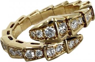 Bulgari Gold Yellow Gold (18K) Band Ring (Pre-Owned)