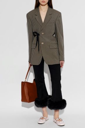 Balenciaga Ballet Flats City, Womens, Pink