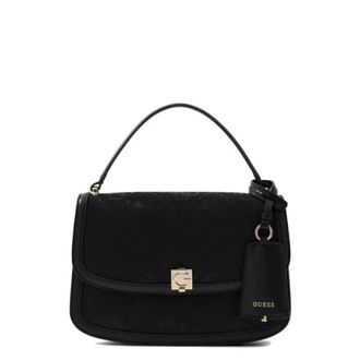 Guess Borsa Audrey Logo - - Bags - Donna - Nero - ONE SIZE