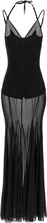 Elisabetta Franchi Red Carpet Dress - Black