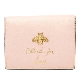 Gucci Pre-owned Wallets, female, Pink, Size: ONE SIZE Pre-owned Bifold Wallet