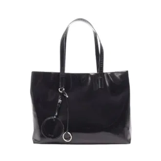 Prada Pre-owned Vera Sport Leather Tote Bag - Pre-owned - Mujer - Negro - ONE SIZE