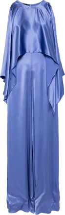 Pinko satin jumpsuit - Blue