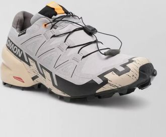 Salomon mesh silk pull tab rubber sole sneakers