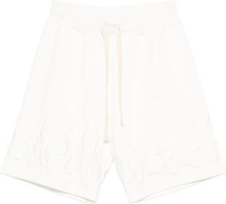 Vision Of Super Flame-embroidered Shorts