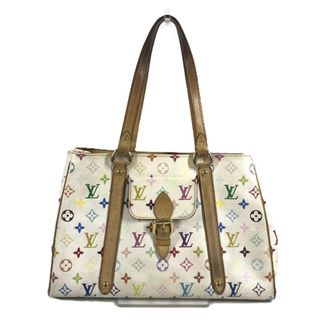 Louis Vuitton Blanc Monogram Multicolore Shoulder Bag Tote Bag (Pre-Owned)