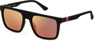 Police SPLF61 BEYOND LITE 2 U28R Mens Sunglasses Black Size 55