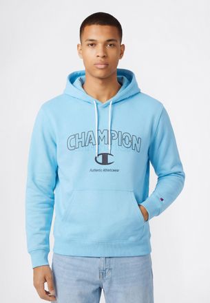 Champion Kapuzensweatshirt CHAMPION Graphic Terry Hoodie, Herren, Gr. XXL, blts, Obermaterial: 55% Baumwolle, 45% Polyester, normal, Rundhals, Sweatshirts Kapu