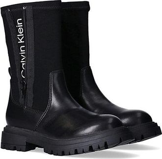 Calvin Klein Botas Chelsea para niños con cremallera