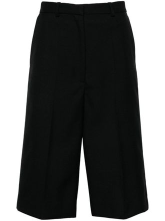 Viktor & Rolf low-rise tailored boy shorts - Black