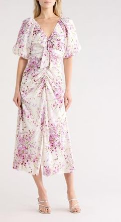 Cinq &agrave; Sept Brenton Midsummer Bloom Dress in Ivory Multi at Nordstrom Rack, Size 00