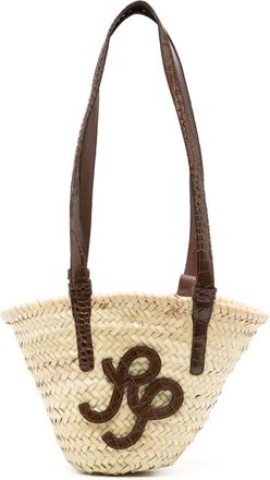 Rejina Pyo mini Basket tote bag - Toni neutri