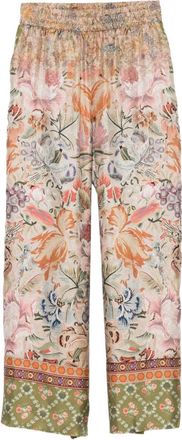 Pierre-Louis Mascia Printed Silk Trousers
