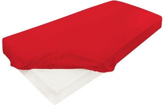 OEM S&aacute;bana Bajera Satinada 220x200x25, Rojo20, Matex