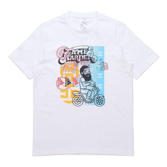 adidas Hdn Avatar Sc Basketball Athleisure Casual Sports Short Sleeve White GP3431