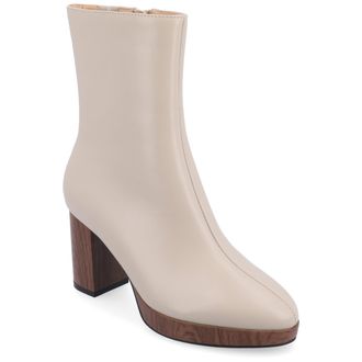 Journee Collection Medium and Wide Width Womens Romer Booties