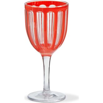 Tag Villa Acrylic Orange Wine Glasses - 12oz Everyday Drinkware at Nordstrom