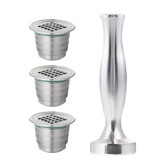 OEM C&aacute;psulas De Caf&eacute; Reutilizables Fabricadas En Acero Inoxidable 304, Compatibles Con M&aacute;quinas De Caf&eacute; Nespresso (tipo K-cup)