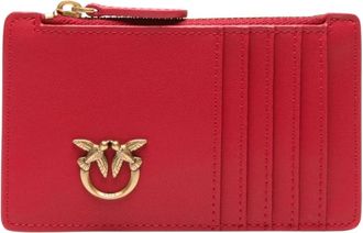 Pinko Rode Portemonnees voor Vrouwen - Dames - Portefeuilles - Rood - ONE Size - Accessoires