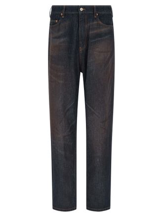 Maison Margiela Cotton Straight-Leg Mens Jeans