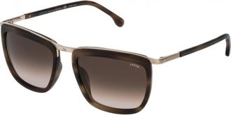 Lozza Womens SL2283M 55 08FF Sunglasses - Brown - One Size