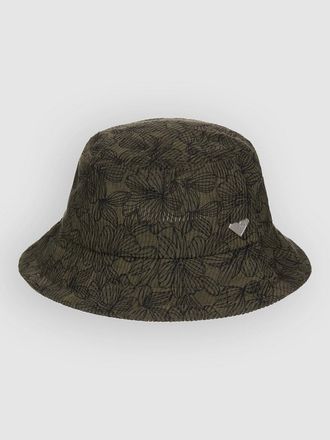 Roxy Bloom Rider Cord Printed Hut gr&uuml;n