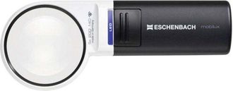 Eschenbach Porzellan Group 15115 Lente dingrandimento portatile con illuminazione LED Ingrandimenti: 5 x Lente: (&Oslash;) 58 mm