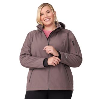 Free Country Womens Plus Size Aeris II Super Softshell Jacket