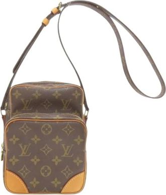 Louis Vuitton Pre-owned Cross Body Bags, female, Brown, Size: ONE SIZE Pre-owned Vintage Shoulder Bag