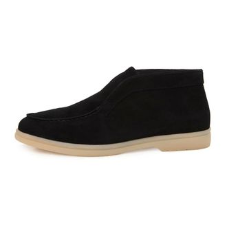 Cesare Gaspari Noir Step High Loafers - Dames - Schoenen - Zwart - Maat: 41 EU Leer