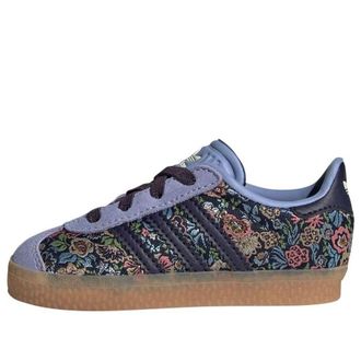 adidas (TD) adidas Gazelle Comfort Closure Liberty London Floral Embroidery JH5208