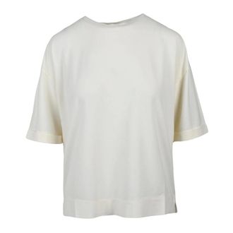 Alpha Studio T-shirt Alpha Studio - - Tops - Donna - Bianco - S
