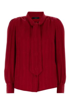Gucci Red Regular Solid Shirt