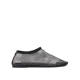 Kurt Geiger Womens Marve Ballet Flats - Black Fabric - Size UK 5